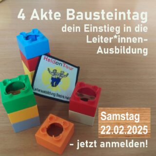 Ihr habt neue Leiter*innen bei euch im Stamm und die wollen mit der Leiterausbildung anfangen?

Zum Einstieg bieten wir am 22.02.2025 in Münster die 4 Akte Bausteine an.

Infos & Anmeldung findet ihr in der Bio oder hier:

https://dpsg-heldon.de/?page_id=43

#dpsgheldon #heldon #meinedpsg #dpsg #dpsgmz #dpsgmainz
